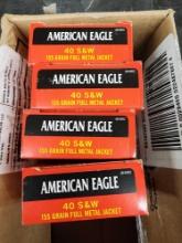 200 Rounds Of .40 Smith & Wesson Ammunition