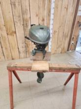 Vintage Johnson Model TN28 Outboard Boat Motor