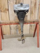 Vintage Johnson Model OA 65 Outboard Boat Motor