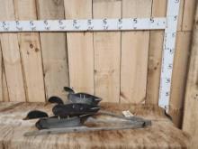 Vintage Tri Fold Mallard Duck Decoy