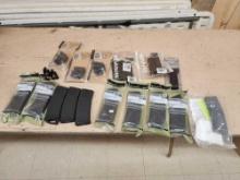 AR 15 Accessories Lot Magazines & More