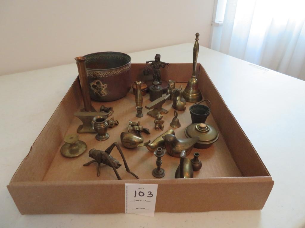 Lot of Misc. Brass & Copper Collectables