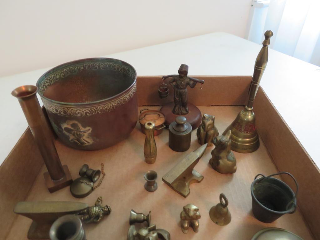 Lot of Misc. Brass & Copper Collectables