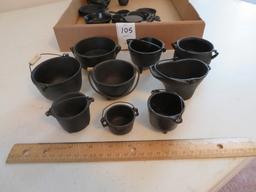 Lot of Cast Iron Miniatures