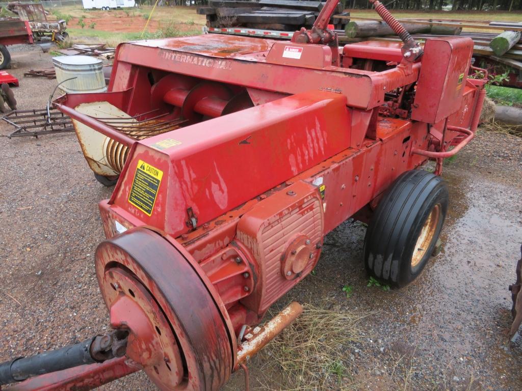 International Square Hay Baler