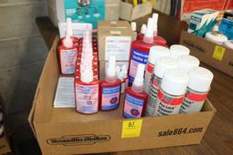 Box Lot- Pro Lock Cleaner/Primer, Permatex Locks S