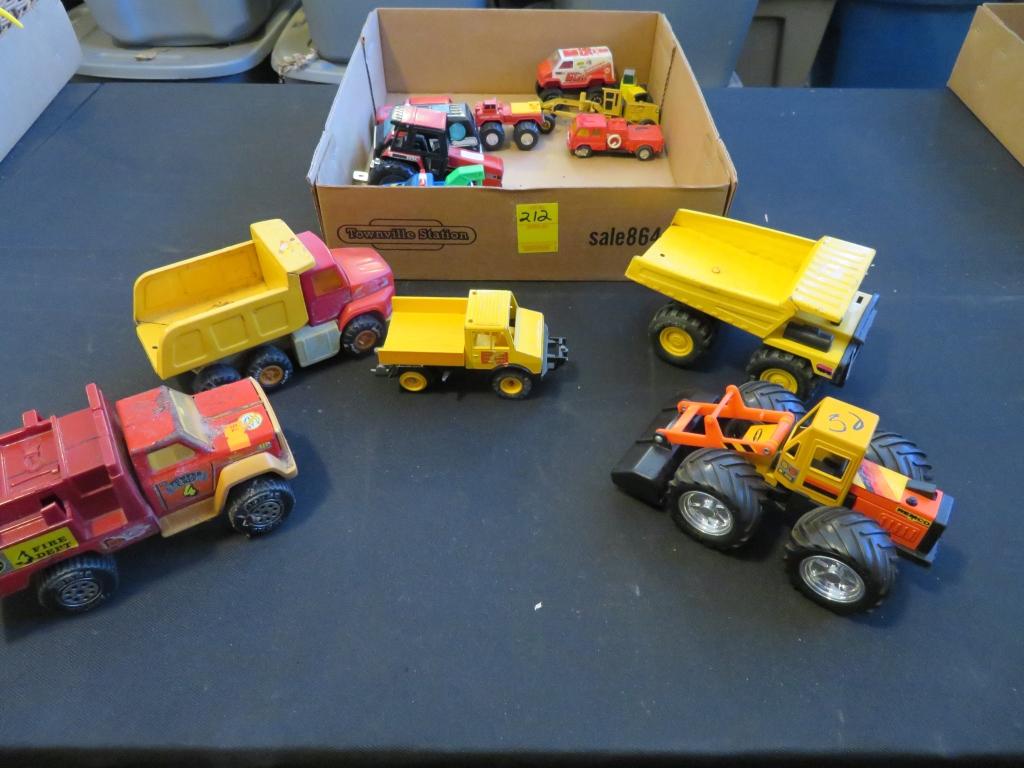 Lot of toy cars