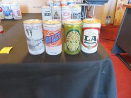 Lot of 20 Collectible Beer Cans