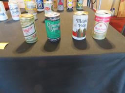 Lot of 14 Collectible Beer Cans