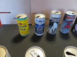 Lot of 14 Collectible Beer Cans