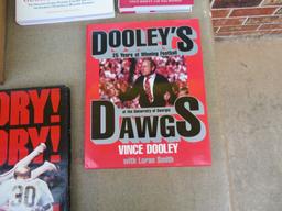 UGA VCR Tapes & Vince Dooley Books