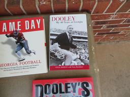 UGA VCR Tapes & Vince Dooley Books