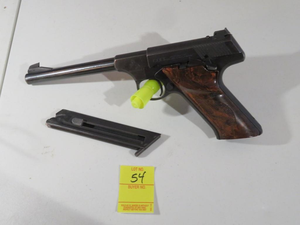 Colt "Woodsman" Auto 22. Cal Long Rifle Handgun