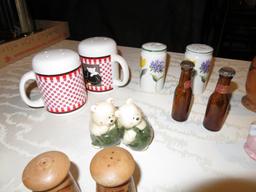 Lot of collectible Salt & Pepper Shakers