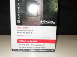 Portfolio Wall Lantern Motion Activated