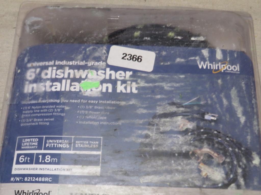 Whirlpool 6' Dishwasher Install Kit