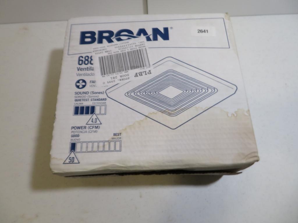 Broan Ventilation Fan