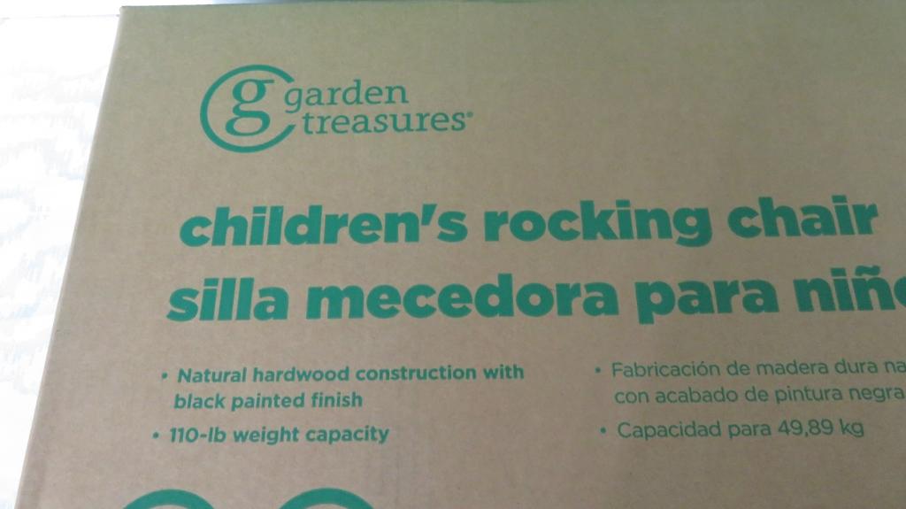 Garden Treasures Children's Rocking Chair