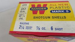 Winchester 25 ct 20 Gauge Shotgun Shells