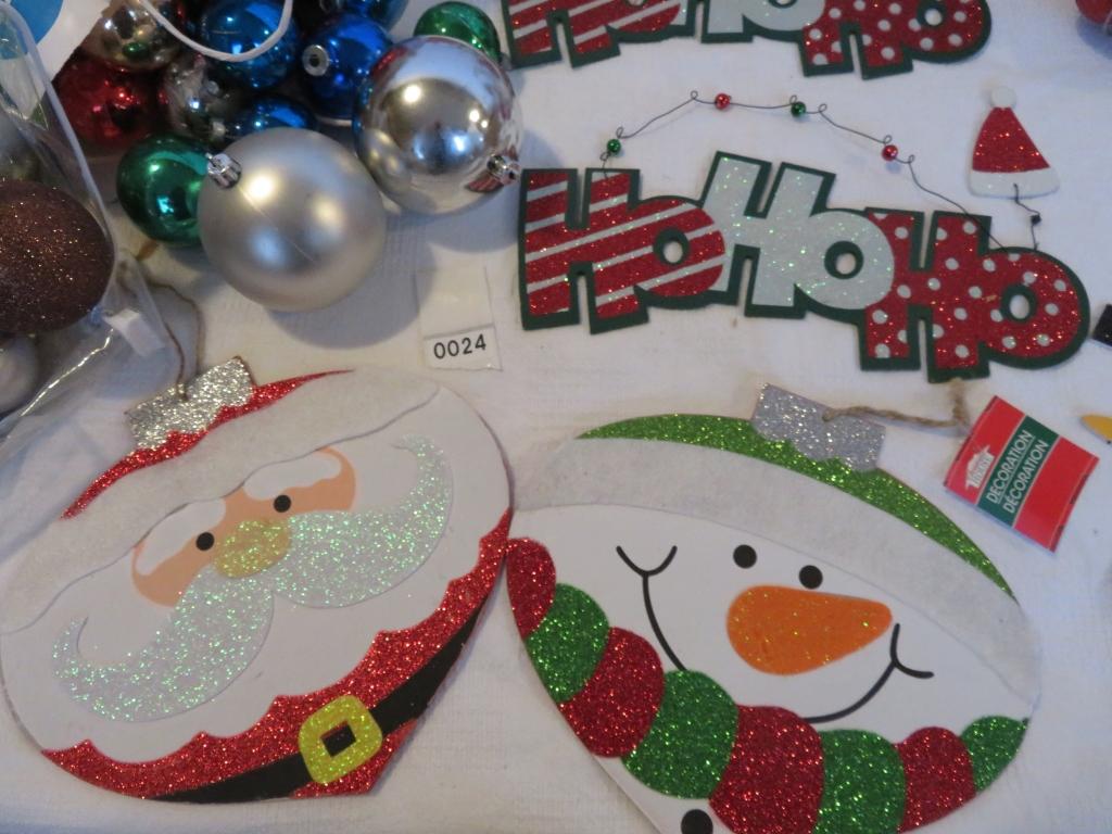 Lot of Christmas Decorations