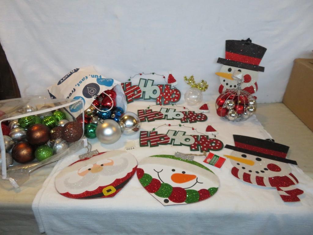 Lot of Christmas Decorations