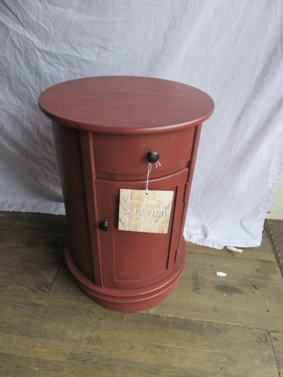 Safavieh Tabitha Red Storage End Table