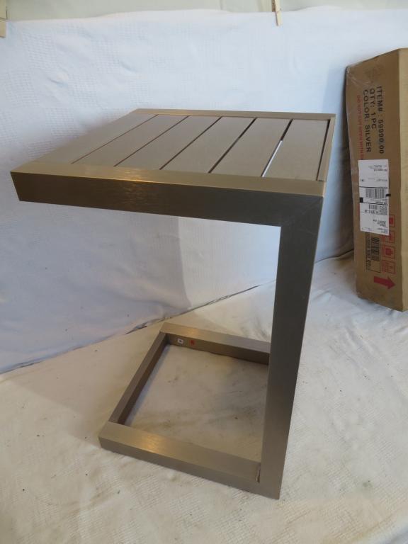 Aluminum Accent Table