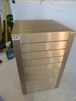 Aluminum Accent Table