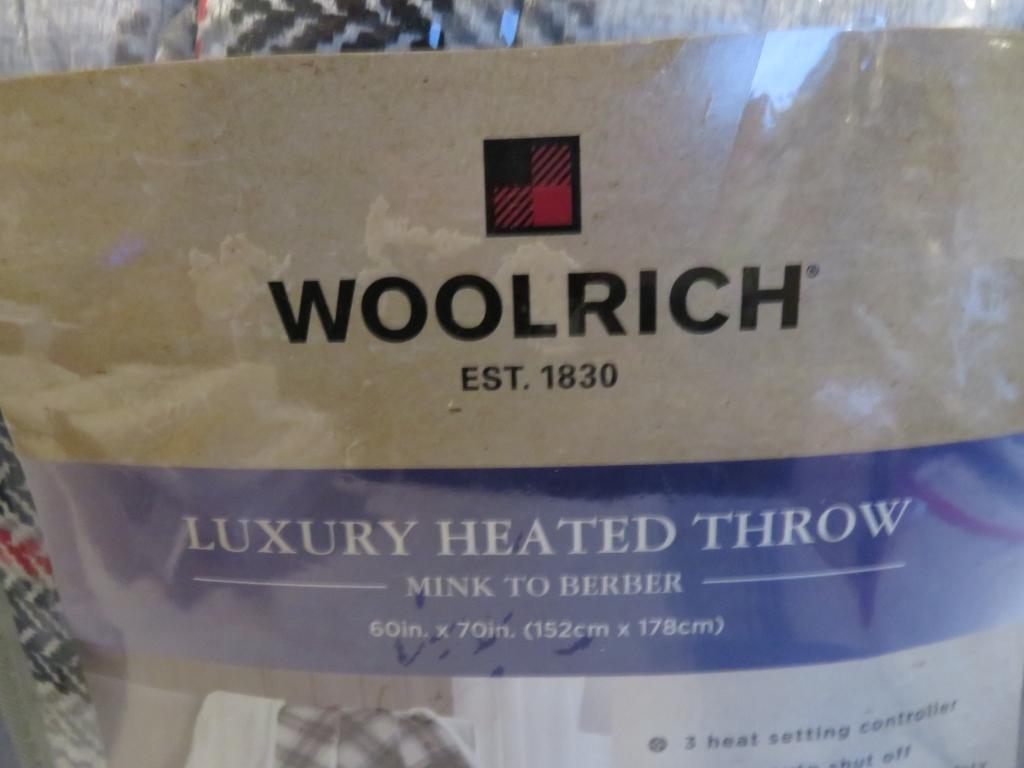 Woolrich Luxury Heated Throw