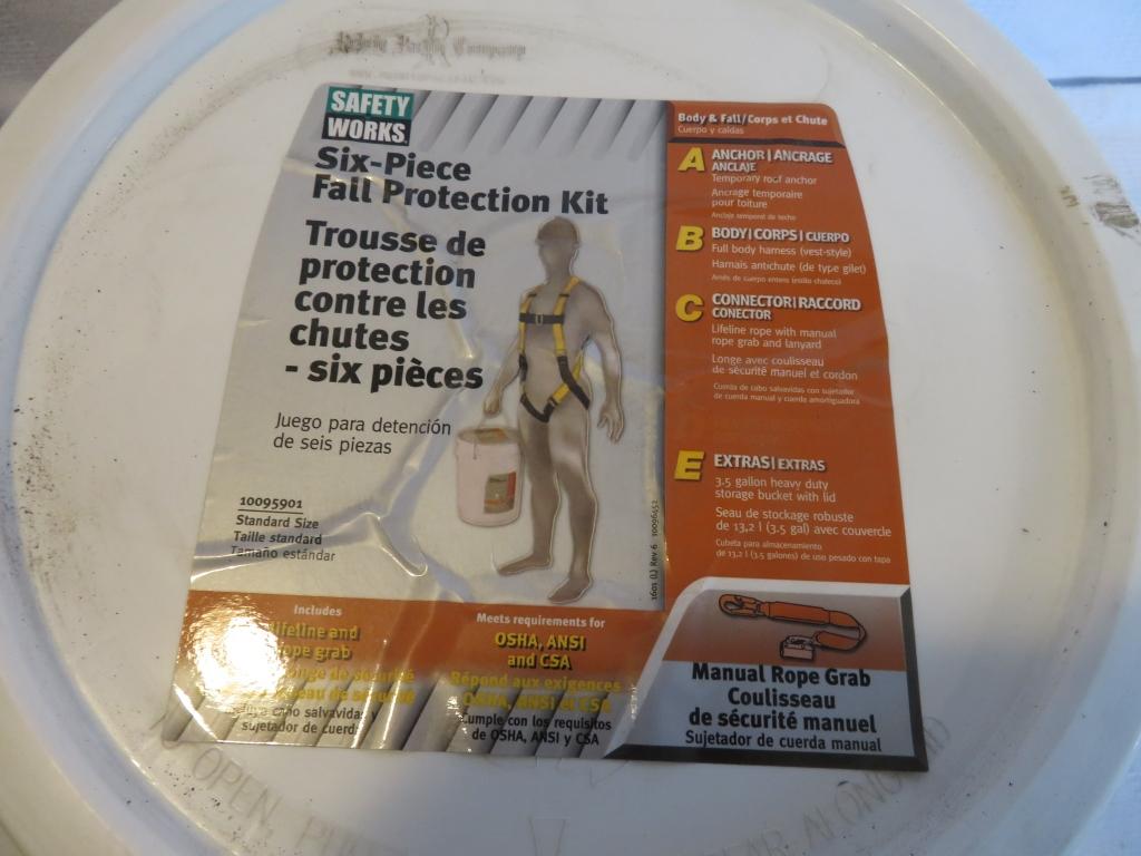 Safety Works 6 Piece Fall Protection Kit