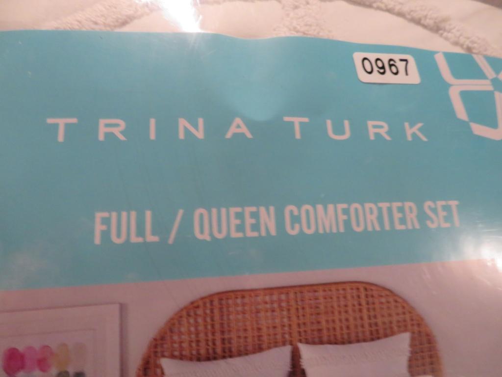 Trina Turk Full Queen Comforter Set