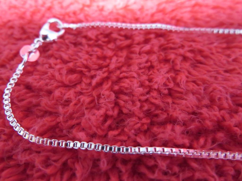 Sterling Silver 26 " Box Chain .925