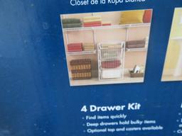 Closetmaid  4 Drawer Kit