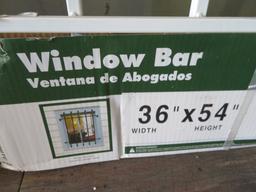 Window Bar 36 x 54 White