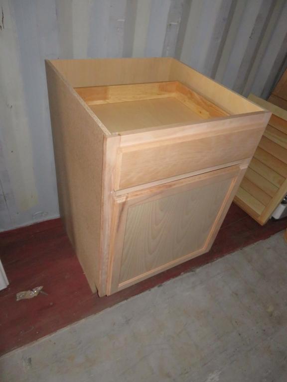 Hampton Bay Base Cabinet Unfinished Beech