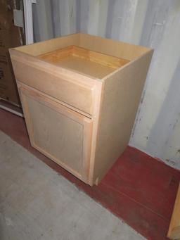 Hampton Bay Base Cabinet Unfinished Beech