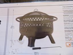 Hampton Bay Piedmont 30" Outdoor Fire Pit