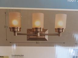 Hamton Bay "CADE" 3 Light Vanity Light