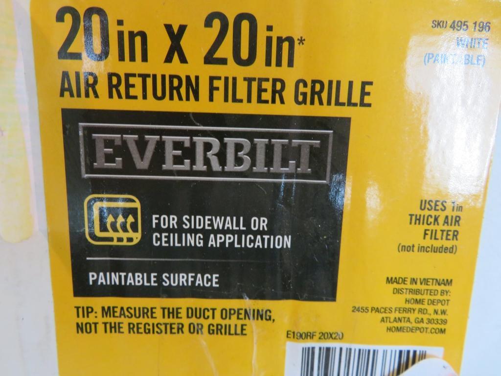 Everbilt 20 x 20 Return Air Grill