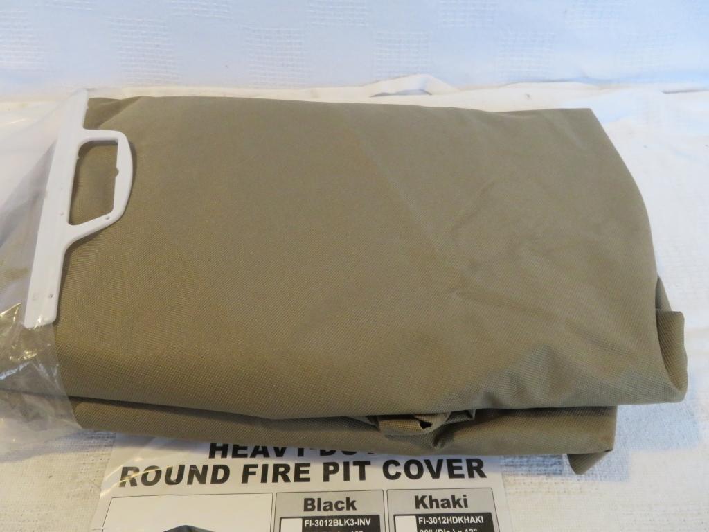 Sunnydaze Heavy Duty Round Fire Pit Cover