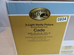 Hampton Bay CADE 3 Light Vanity Fixture