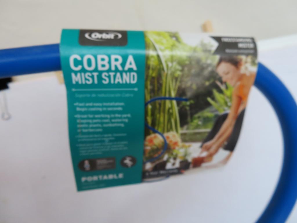 2 Orbit Cobra Mist Stands