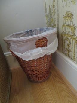 2 Trash Cans & 2 Clothes Hampers