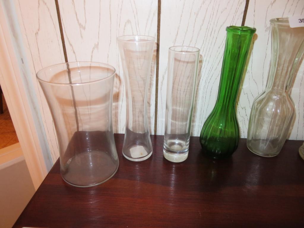 Lot of Vases & Floral Items