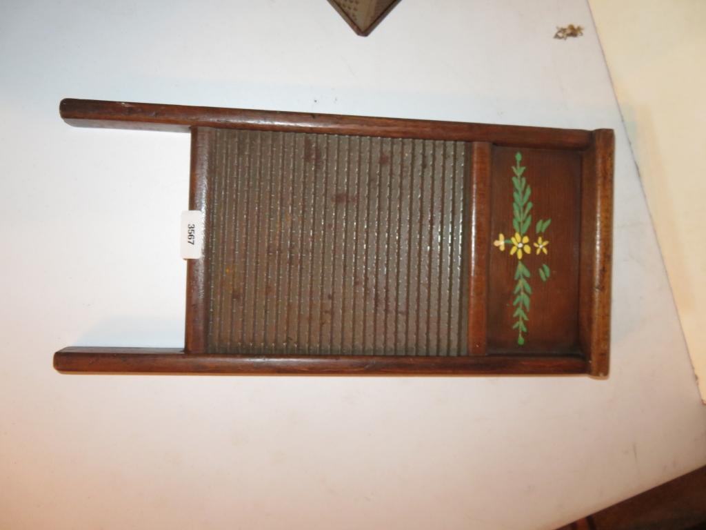 Vintage Washboard & Grater