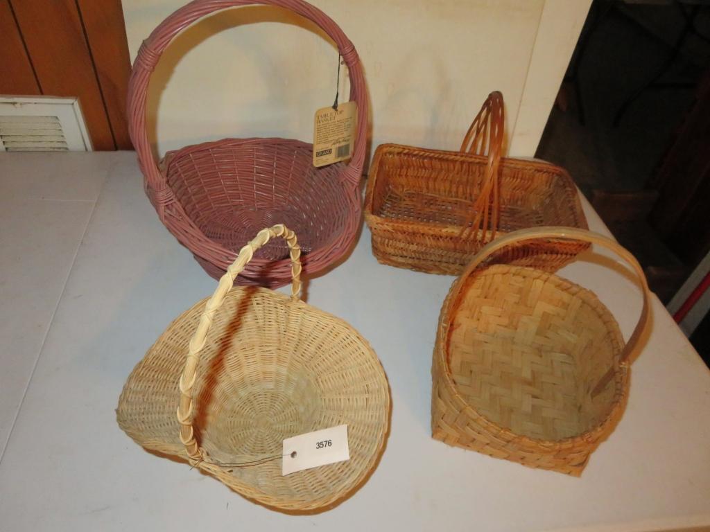 4 Pcs Wicker