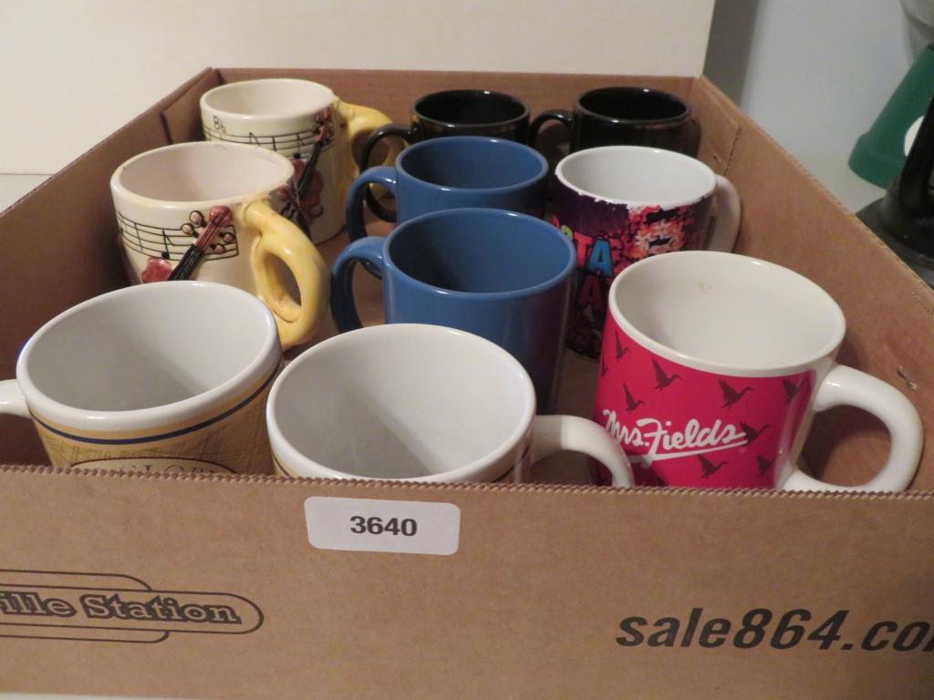 Lot of Coffee Cups & Mugs
