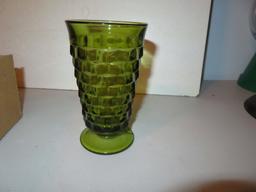 VIntage Green Glassware