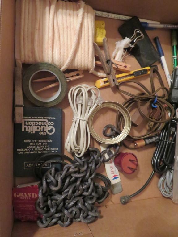 Lot of Hardware, Misc Drawer Contents