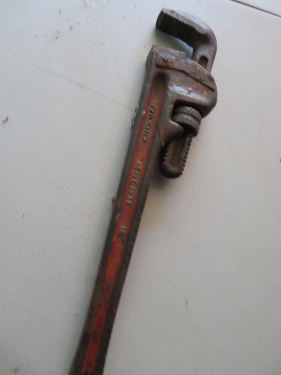 Rodgid 18 ' Pipe Wrench